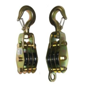 poulies moufles halage
