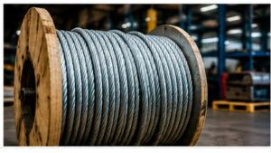 Blog de Roux Solutions Levage 6 Bobine de câble acier galvanisé en environnement industriel