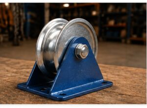 Blog de Roux Solutions Levage 7 Poulie de renvoi pour câble acier