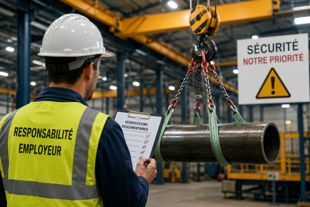 responsabilite employeur levage